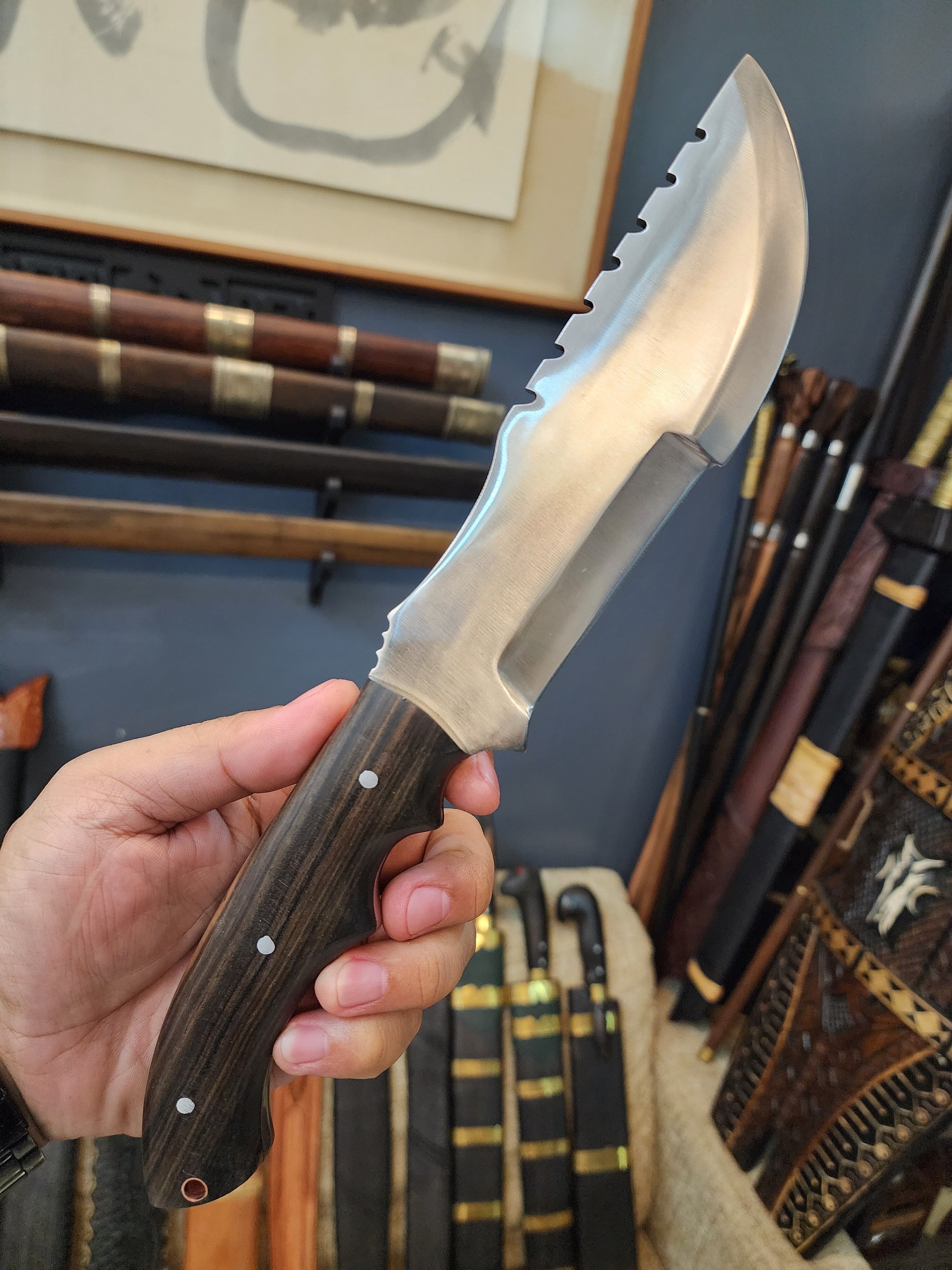 Full Tang Tracker Knife with Kydex Sheath