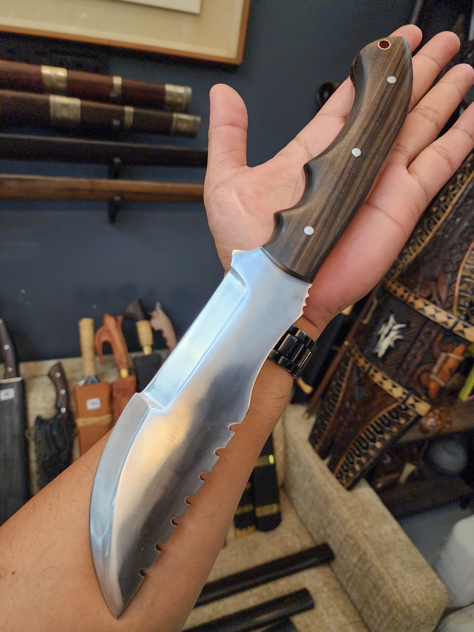 Full Tang Tracker Knife with Kydex Sheath