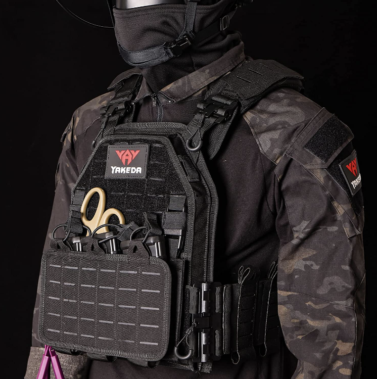 Yakeda Plate Carrier Black