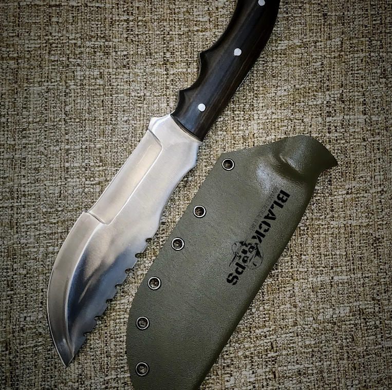 Full Tang Tracker Knife with Kydex Sheath